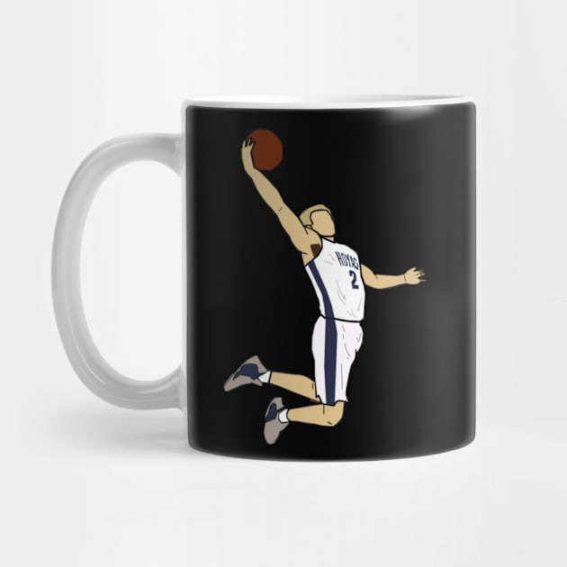 Matt McClung Dunk - George Town Hoyas by IveyEricssonArt